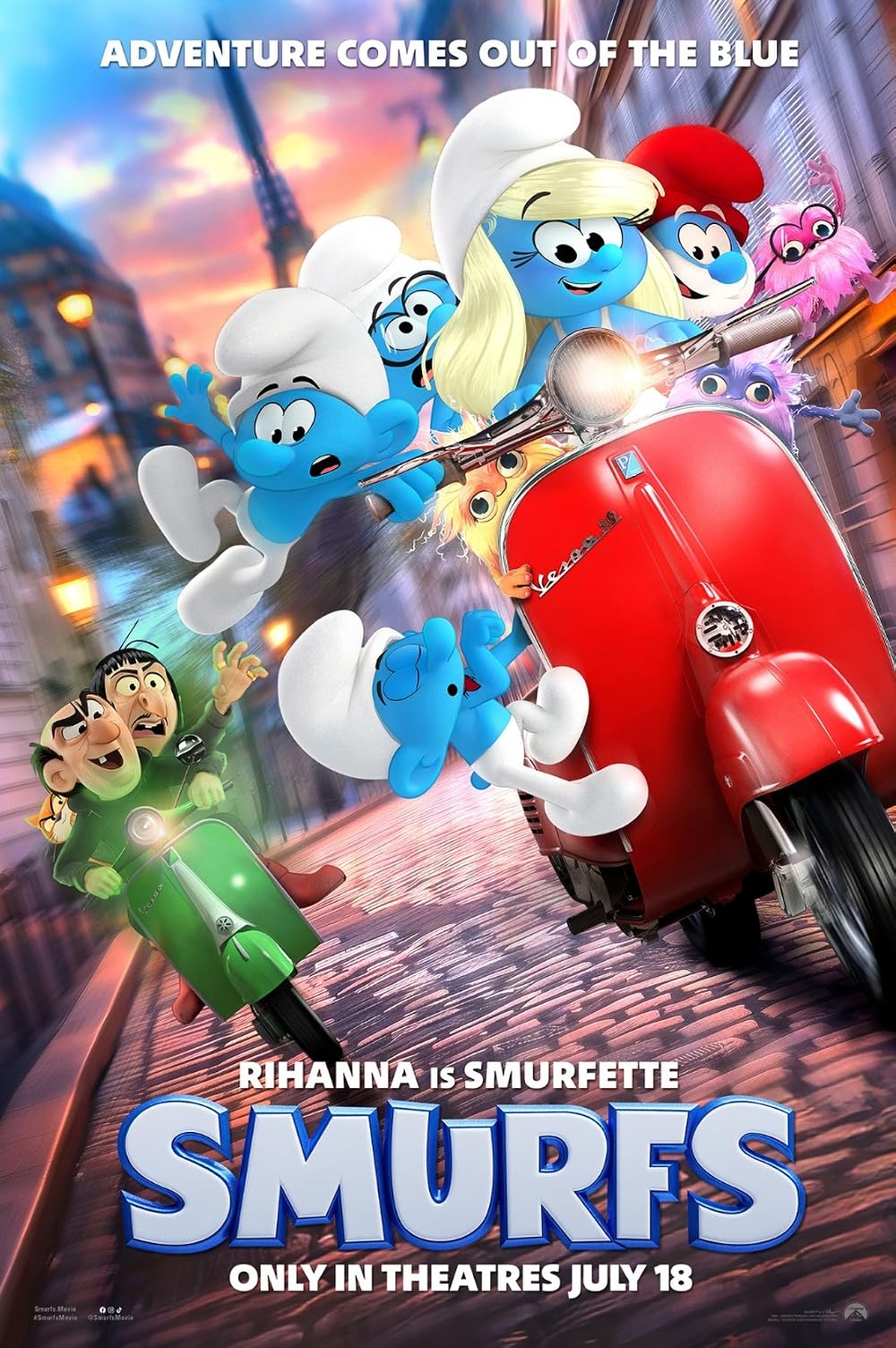Movieposter: Smurfs